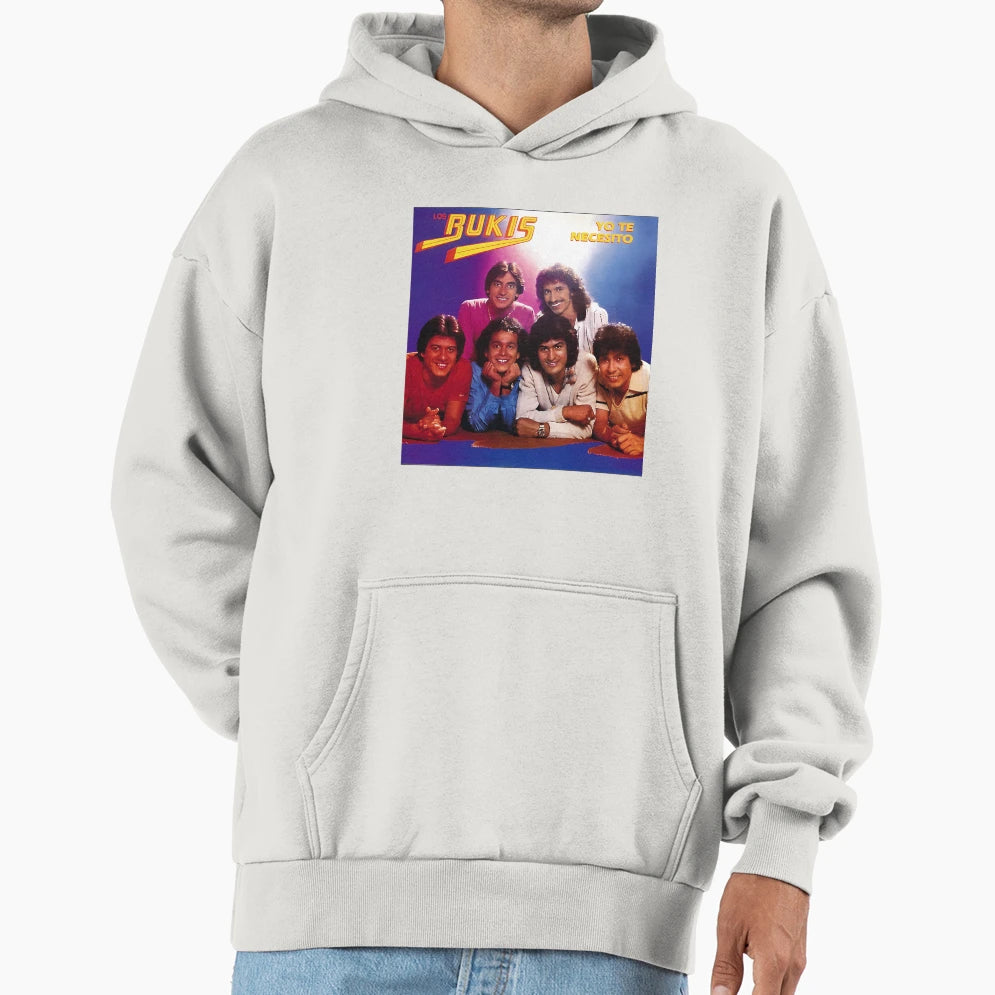 Los Bukis Yo Te Necesito Hoodie - Novelty Apparel Men Women - T-Shirt, Sweatshirt, Hoodie