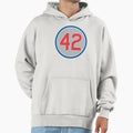 Bruce Sutter 42 Jersey Number Hoodie - Fun Novelty Design Men Women - T-Shirt, Sweatshirt, Hoodie