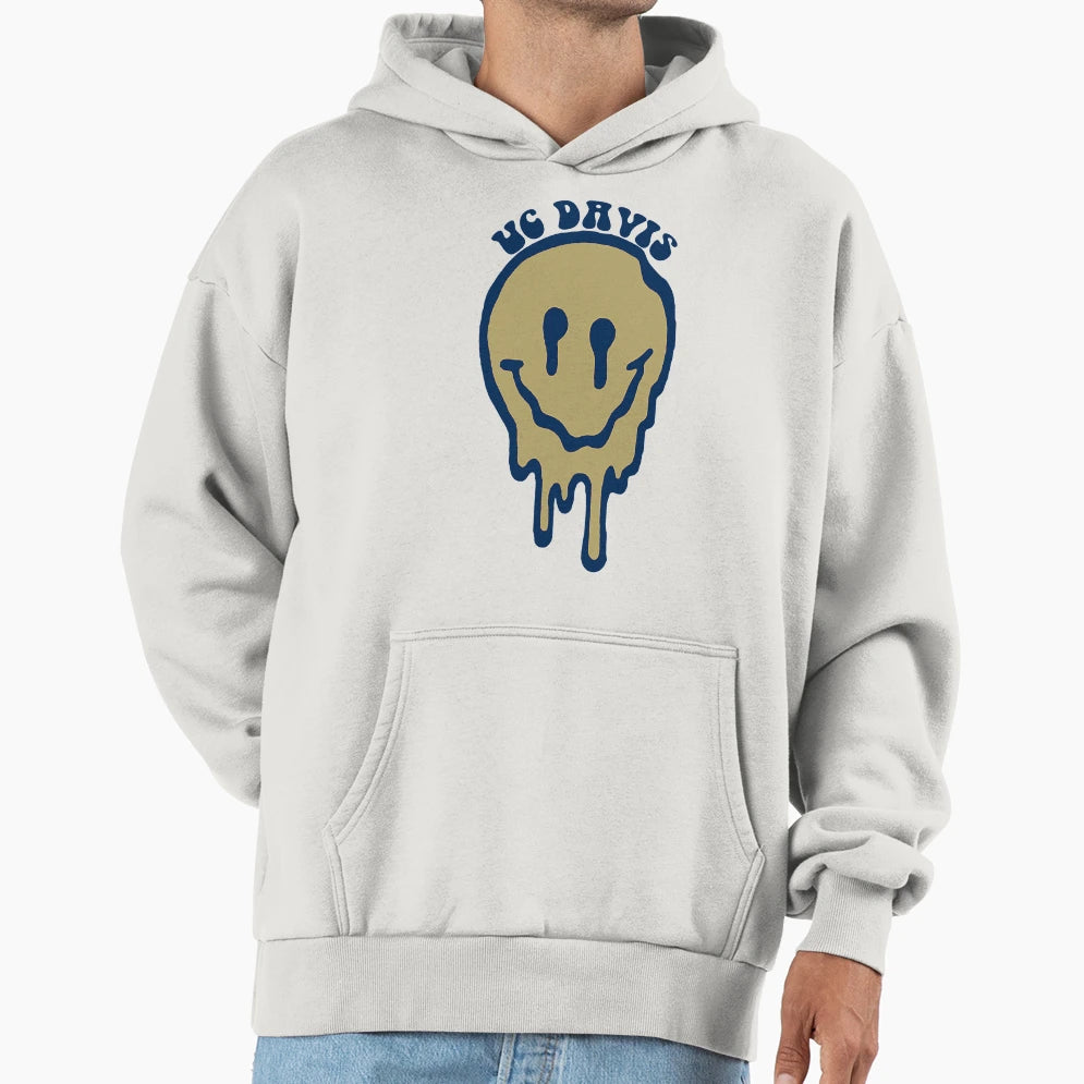 Uc Davis Face Hoodie - Fun Novelty Design Men Women - T-Shirt, Sweatshirt, Hoodie
