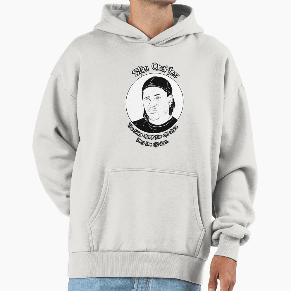 Slim Charles Wire Hoodie - Unique Graphic Men Women - T-Shirt, Sweatshirt, Hoodie