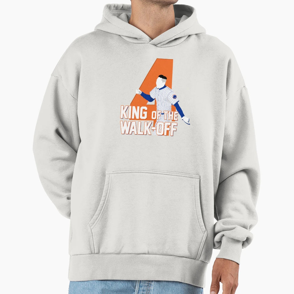 King Walkoff Blue Hoodie - Unique Graphic Unisex - T-Shirt, Sweatshirt, Hoodie