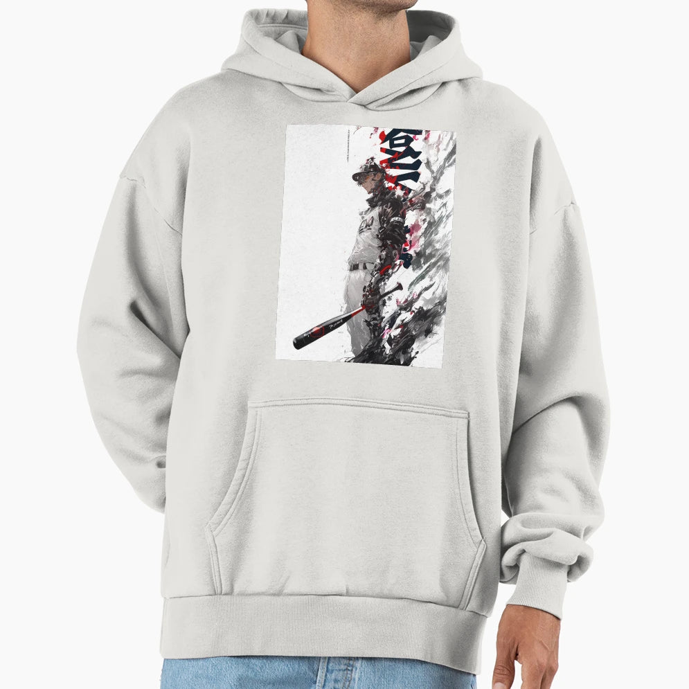 Baseball Anime Extreme Red Hoodie - Custom Art Print Unisex - T-Shirt, Sweatshirt, Hoodie
