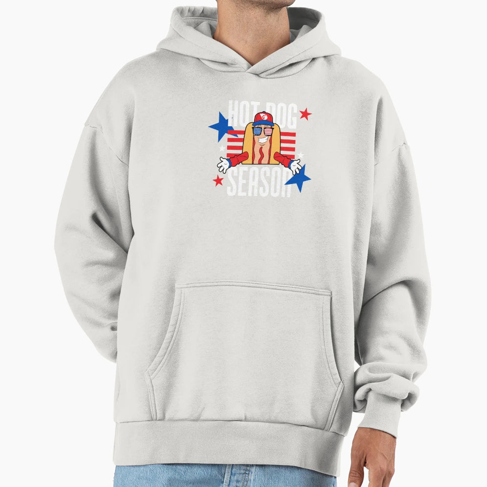 Jarrett Allen Hot Dog Season Hoodie - Unique Graphic Unisex - T-Shirt, Sweatshirt, Hoodie