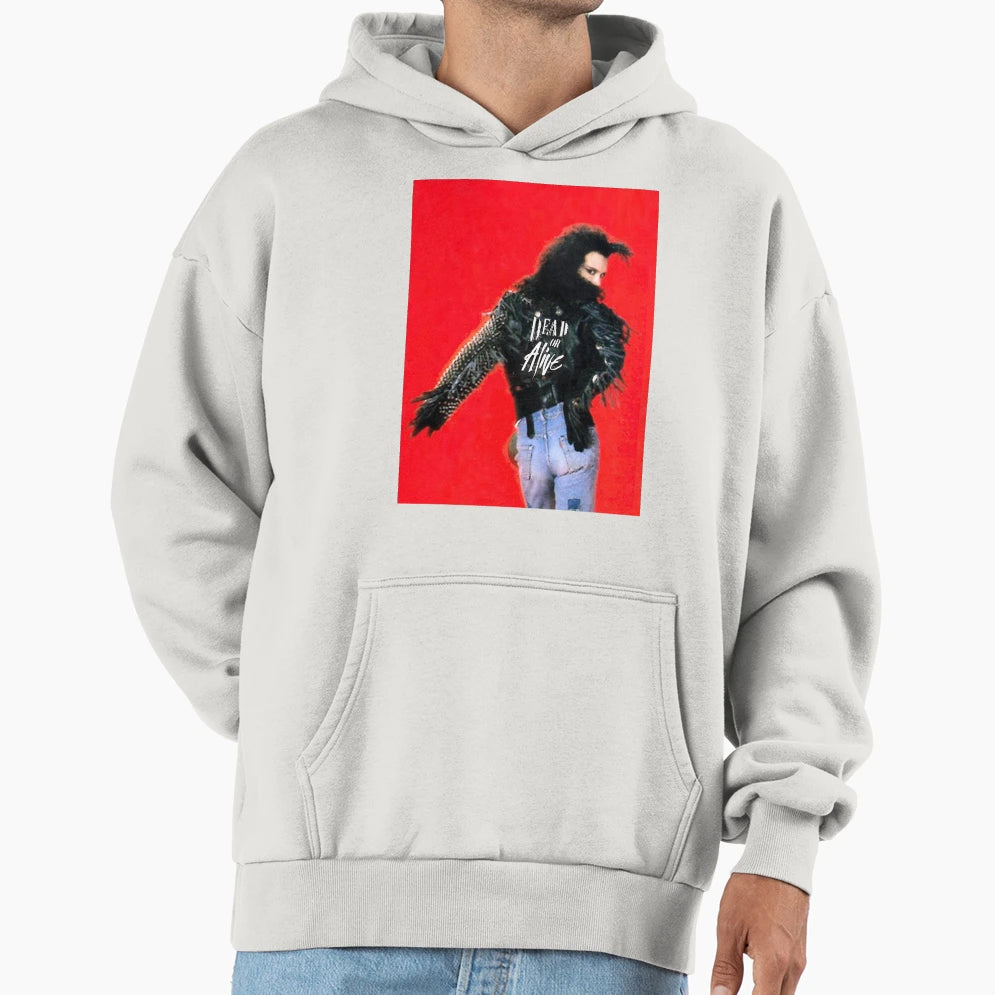 Dead Or Alive Red Hoodie - Streetwear Style Men Women - T-Shirt, Sweatshirt, Hoodie