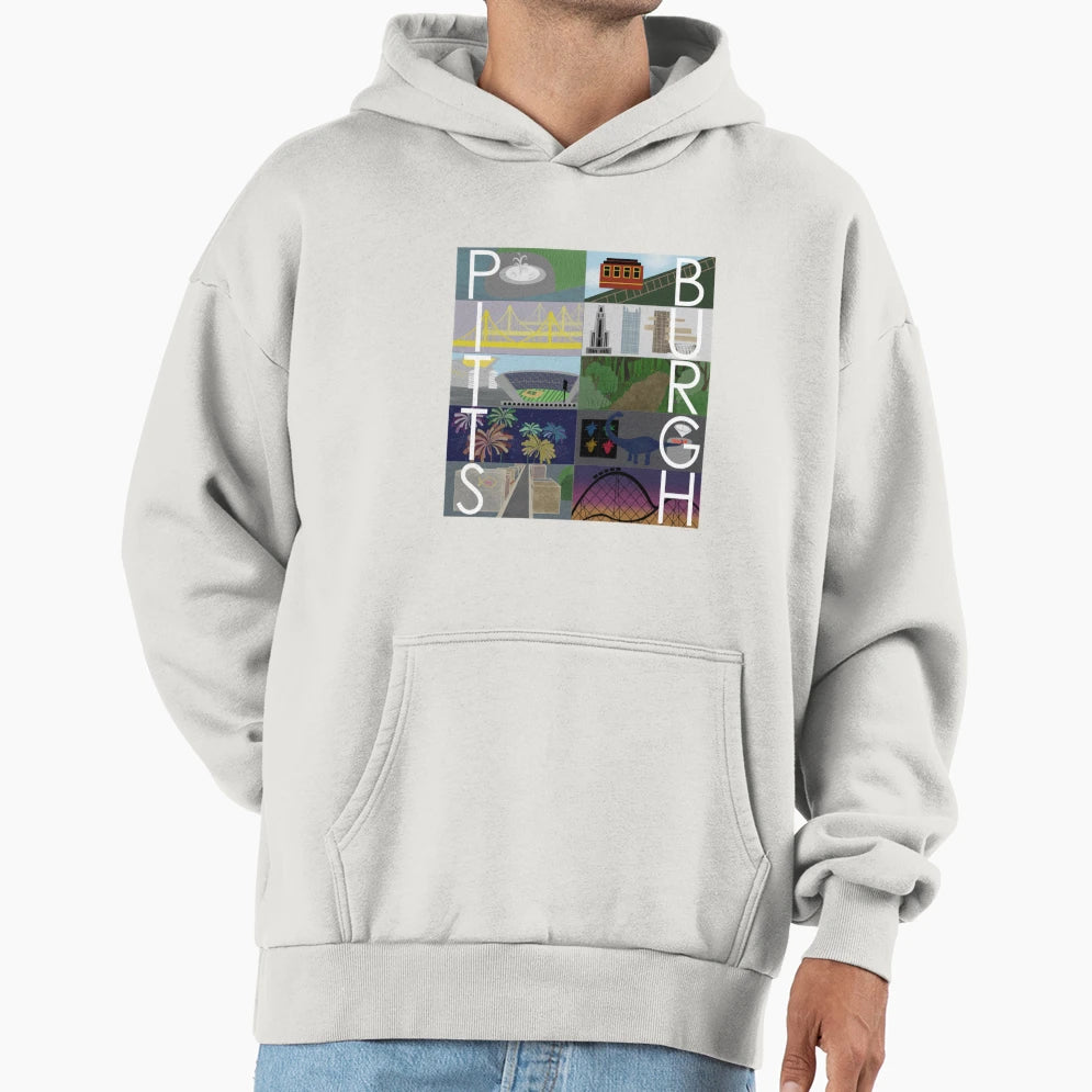 Pittsburgh Attractions T-Shirt - Unique Graphic Unisex - T-Shirt, Sweatshirt, Hoodie
