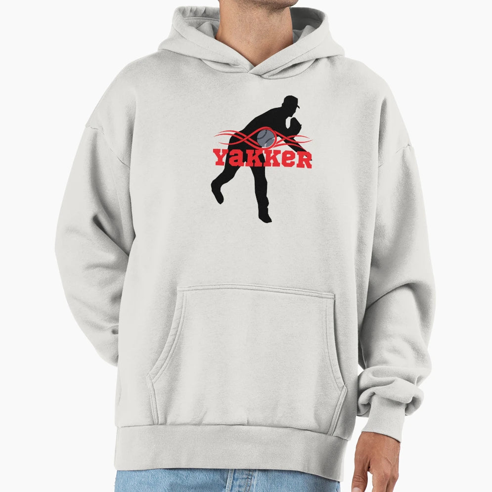 Yakker Clear Bases Baseball Hoodie - Graphic Print Unisex - T-Shirt, Sweatshirt, Hoodie