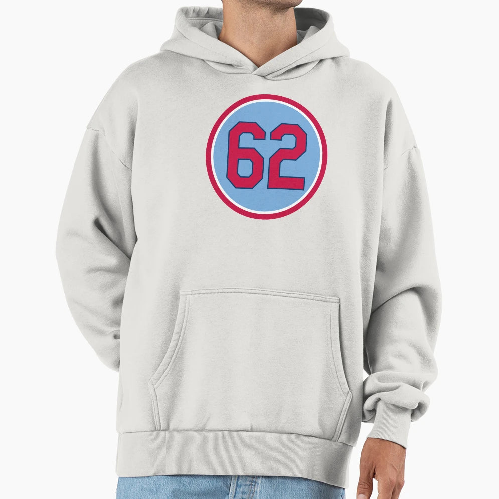 Daniel Ponce De Leon 62 Jersey Number Hoodie - Custom Art Print Unisex - T-Shirt, Sweatshirt, Hoodie
