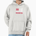 Washington Hockey Is American Hoodie - Novelty Apparel for Adults - T-Shirt, Sweatshirt, Hoodie