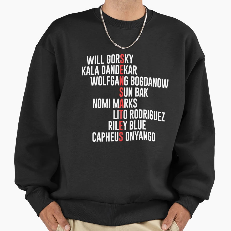 Sensates Names Sweatshirt - Novelty Apparel Men Women - T-Shirt, Sweatshirt, Hoodie