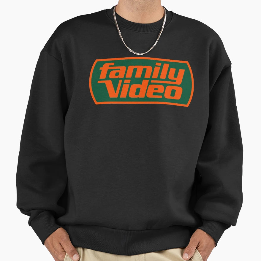 Family Video Sweatshirt - Casual Everyday Wear for Adults - T-Shirt, Sweatshirt, Hoodie