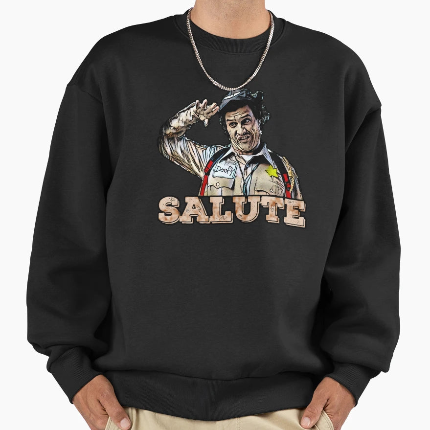 Salute Sweatshirt - Custom Art Print for Adults - T-Shirt, Sweatshirt, Hoodie