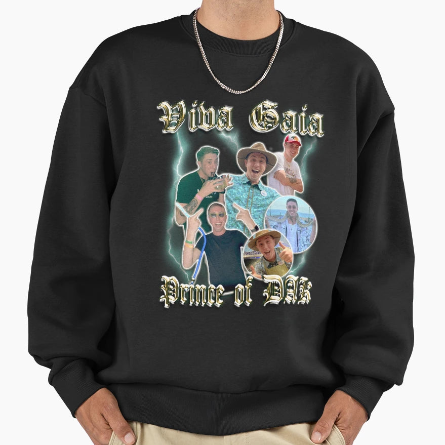 Prince Dak Sweatshirt - Graphic Print Unisex - T-Shirt, Sweatshirt, Hoodie