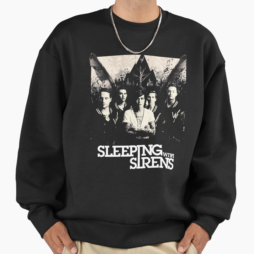 Sleeping Sirens Sweatshirt - Fun Novelty Design Unisex - T-Shirt, Sweatshirt, Hoodie