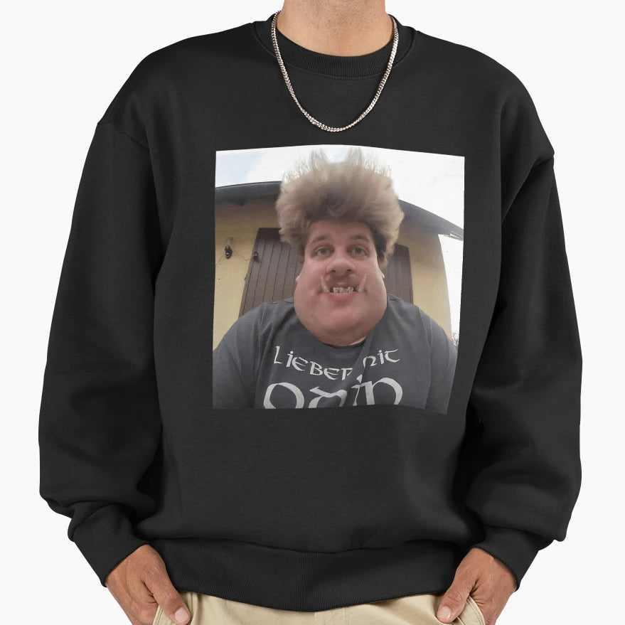 Drachenlord Oger Is Watching You Sweatshirt - Streetwear Style for Adults - T-Shirt, Sweatshirt, Hoodie