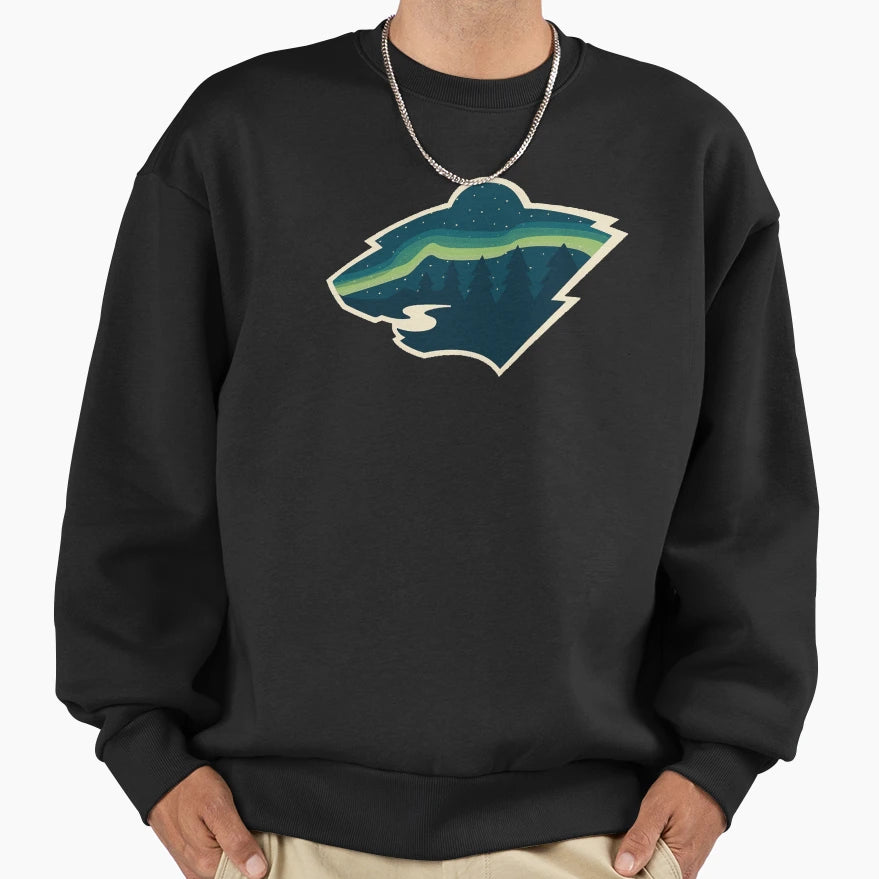 Minnesota Wild9 Sweatshirt - Graphic Print for Adults - T-Shirt, Sweatshirt, Hoodie