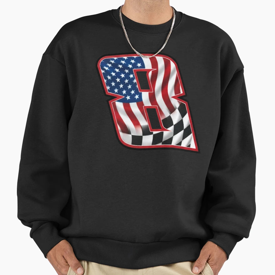 Kyle Busch 8 Sweatshirt - Graphic Print for Adults - T-Shirt, Sweatshirt, Hoodie