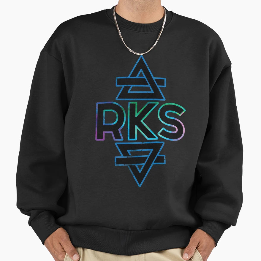 Rks Rainbow Kitten Surprise Logo Sweatshirt - Trendy Graphic Unisex - T-Shirt, Sweatshirt, Hoodie