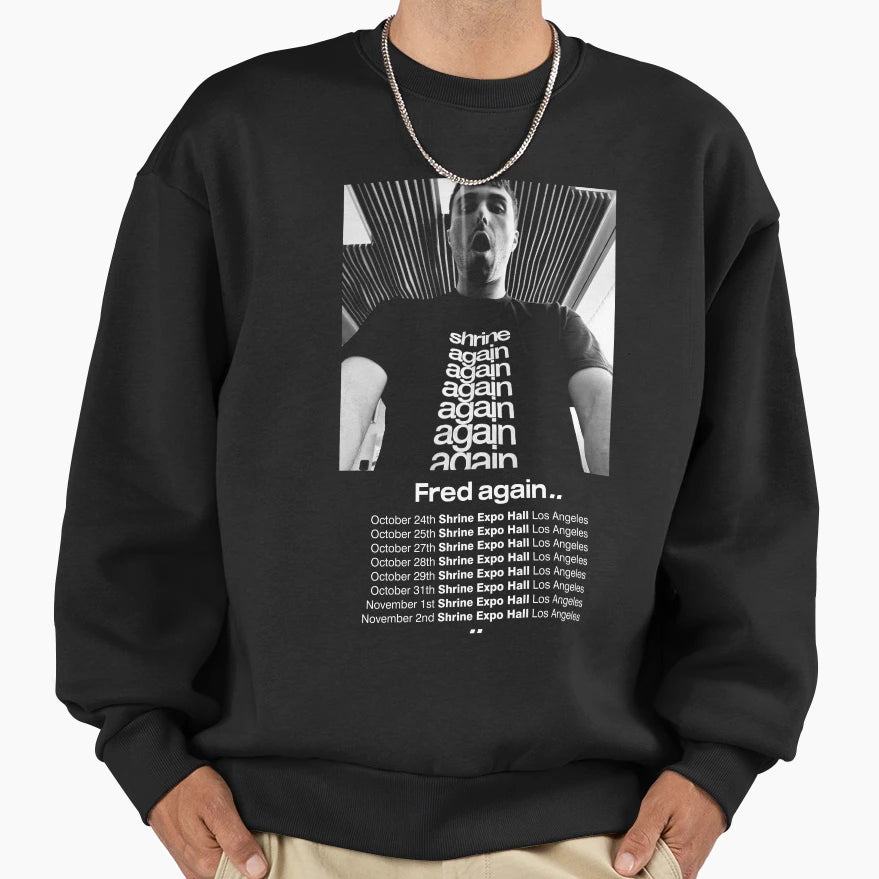 Fred Again Sweatshirt - Trendy Graphic Unisex - T-Shirt, Sweatshirt, Hoodie
