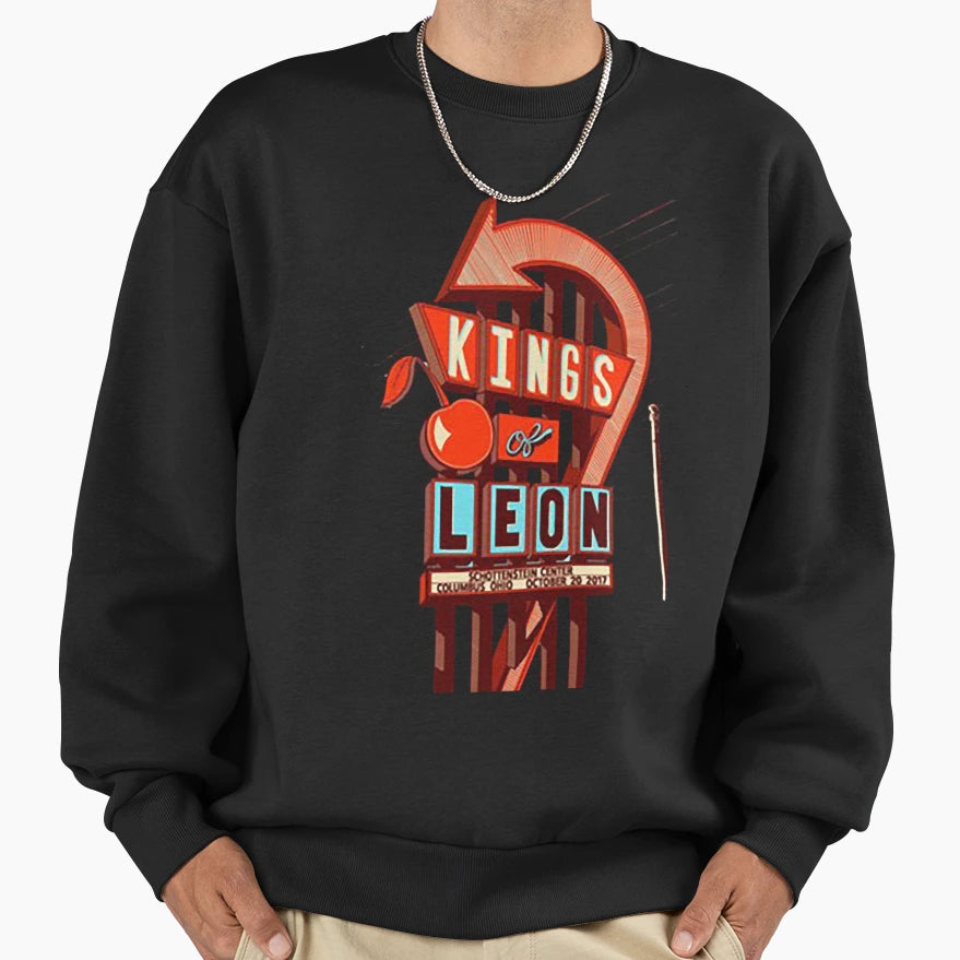 Kings Leon Sweatshirt - Custom Art Print Unisex - T-Shirt, Sweatshirt, Hoodie