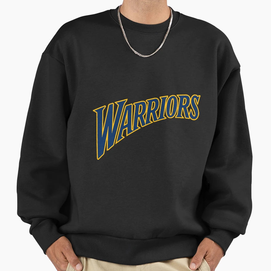 Warriors Logo Gift Sweatshirt - Aesthetic Graphic for Adults - T-Shirt, Sweatshirt, Hoodie