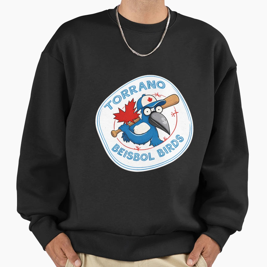 Toronto Torrano Beisbol Birds Logo Sweatshirt - Streetwear Style for Adults - T-Shirt, Sweatshirt, Hoodie