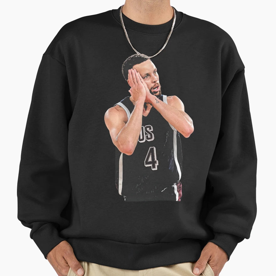 Chef Curry Night Night Sweatshirt - Trendy Graphic for Adults - T-Shirt, Sweatshirt, Hoodie
