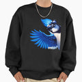 Blue Jay Cyanocitta Cristata Sunglasses Sweatshirt - Trendy Graphic Unisex - T-Shirt, Sweatshirt, Hoodie
