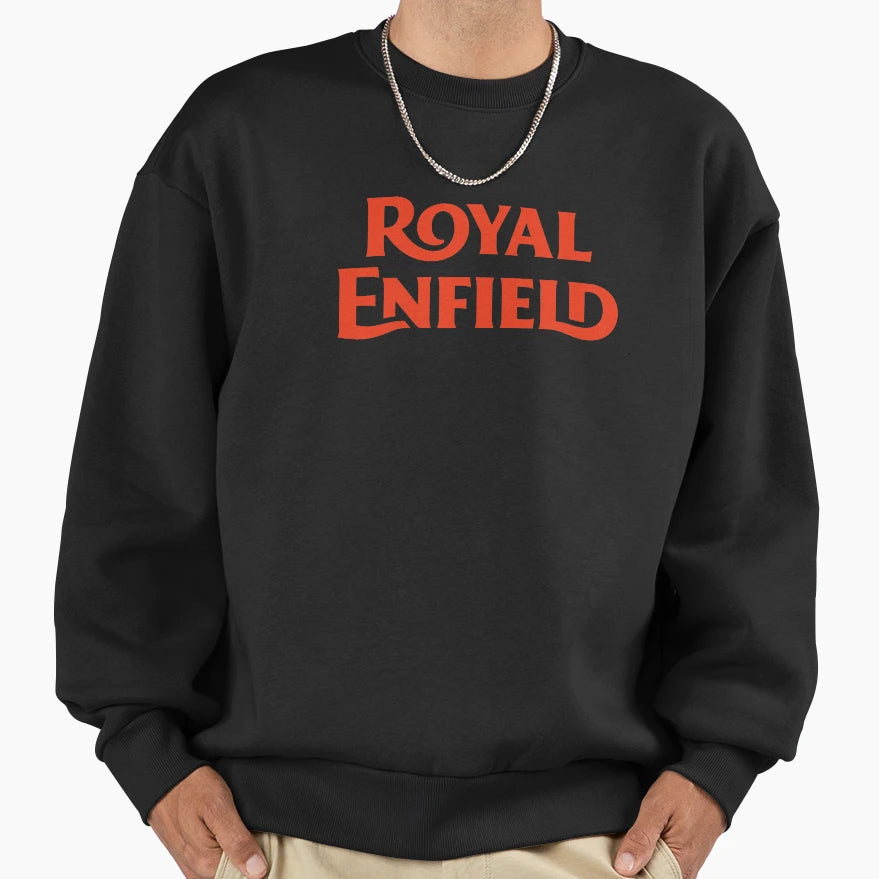 Royal Enfield Sweatshirt - Aesthetic Graphic for Adults - T-Shirt, Sweatshirt, Hoodie