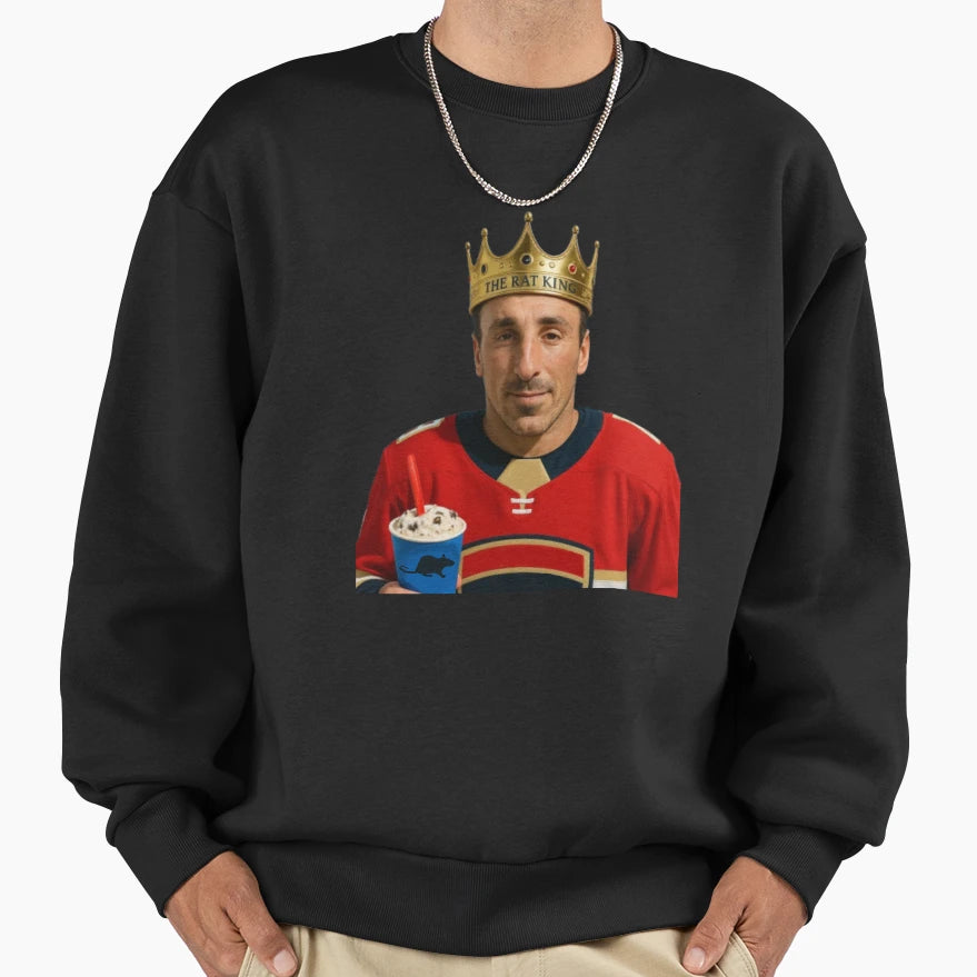 Brad Marchand Rat King Panthers Sweatshirt - Minimalist Print Unisex - T-Shirt, Sweatshirt, Hoodie