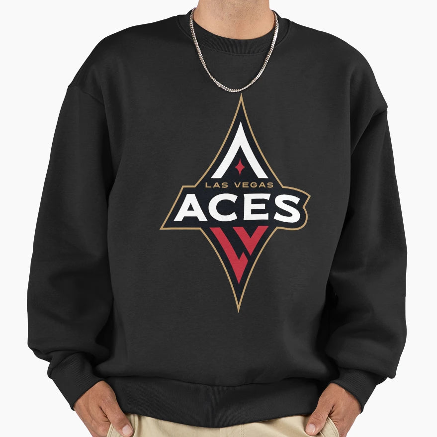 Aces Sweatshirt - Custom Art Print Men Women - T-Shirt, Sweatshirt, Hoodie