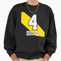 Dustiy Number Back Sweatshirt - Aesthetic Graphic Unisex - T-Shirt, Sweatshirt, Hoodie