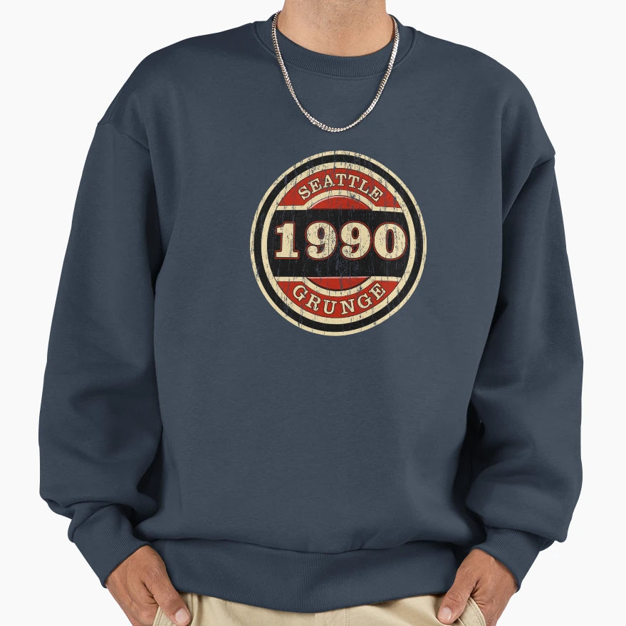Seattle Grunge Sweatshirt - Streetwear Style Unisex - T-Shirt, Sweatshirt, Hoodie