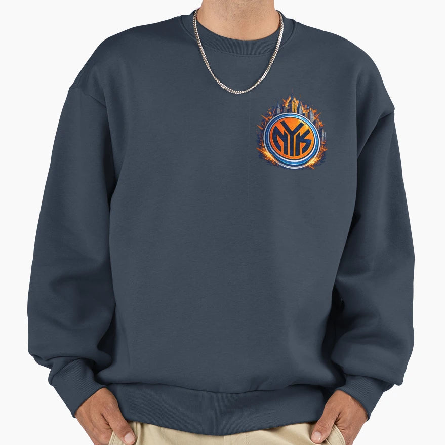 Nyk City Sweatshirt - Casual Everyday Wear Men Women - T-Shirt, Sweatshirt, Hoodie