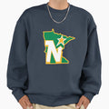 Mn North Star Outline Sweatshirt - Aesthetic Graphic for Adults - T-Shirt, Sweatshirt, Hoodie