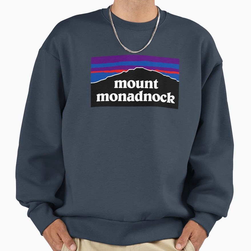 Mount Monadnock Skyline Sweatshirt - Novelty Apparel Unisex - T-Shirt, Sweatshirt, Hoodie