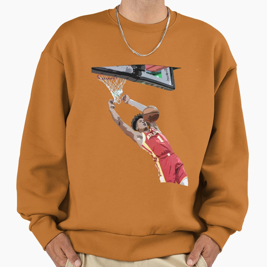 Jalen Johnson Sweatshirt - Novelty Apparel Unisex - T-Shirt, Sweatshirt, Hoodie