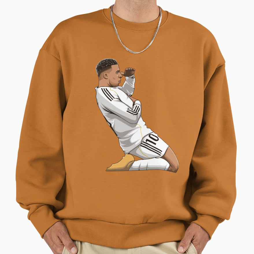 Kylian Mbappe Sweatshirt - Fun Novelty Design Unisex - T-Shirt, Sweatshirt, Hoodie