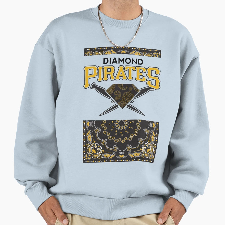 Diamond Pirates Sweatshirt - Aesthetic Graphic Unisex - T-Shirt, Sweatshirt, Hoodie