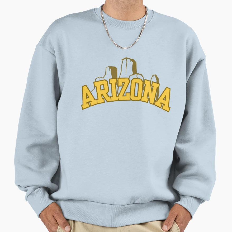 Arizona Sweatshirt - Aesthetic Graphic Men Women - T-Shirt, Sweatshirt, Hoodie