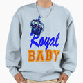 Royal Crowned Fantabulous Sweatshirt - Trendy Graphic Unisex - T-Shirt, Sweatshirt, Hoodie