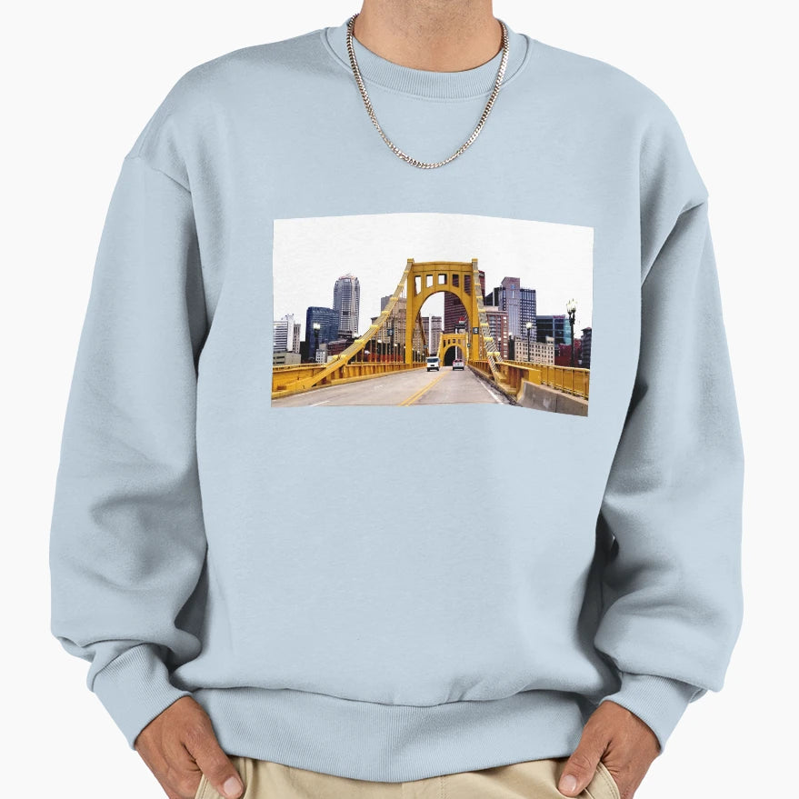 Gateway To Heart Pittsburgh Sweatshirt - Minimalist Print Men Women - T-Shirt, Sweatshirt, Hoodie