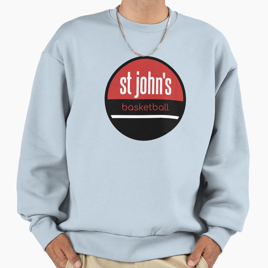 St Johns Basketball Sweatshirt - Fun Novelty Design Men Women - T-Shirt, Sweatshirt, Hoodie