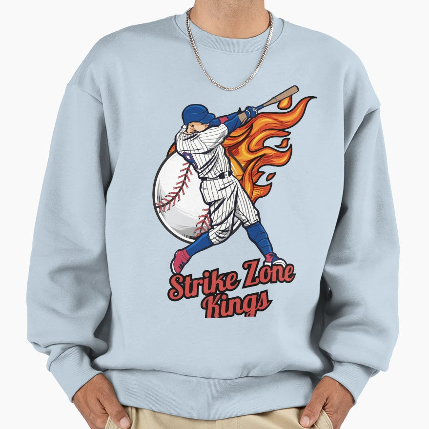 Strike Zone Baseball Sweatshirt - Aesthetic Graphic Unisex - T-Shirt, Sweatshirt, Hoodie