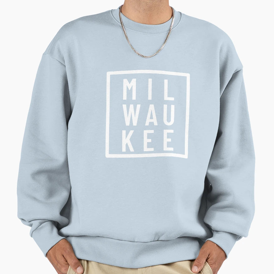Milwaukee Sweatshirt - Graphic Print Men Women - T-Shirt, Sweatshirt, Hoodie