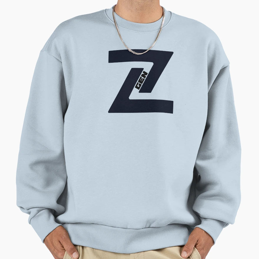 Abstract Generation Z Black Sweatshirt - Novelty Apparel Men Women - T-Shirt, Sweatshirt, Hoodie