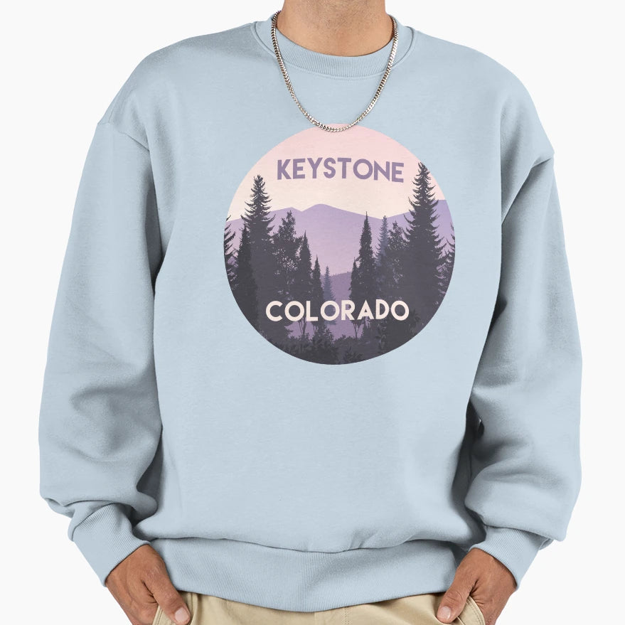 Keystone Colorado Sweatshirt - Unique Graphic for Adults - T-Shirt, Sweatshirt, Hoodie