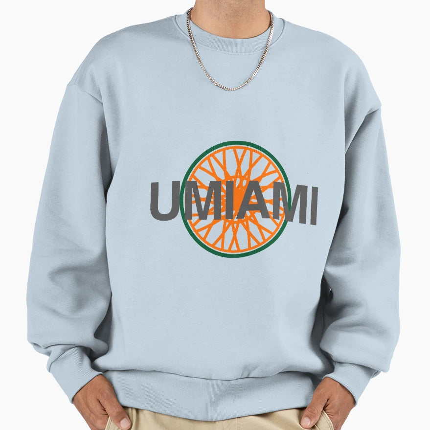 Miami Soul Wheel Sweatshirt - Casual Everyday Wear Men Women - T-Shirt, Sweatshirt, Hoodie