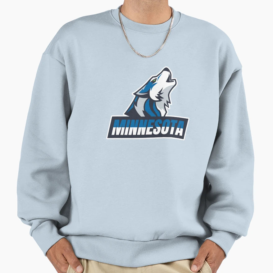 Minnesota Basketball Sweatshirt - Custom Art Print Men Women - T-Shirt, Sweatshirt, Hoodie