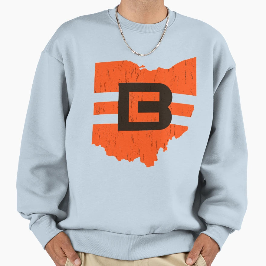 Cleveland Browns Dawg Pound Sweatshirt - Graphic Print Unisex - T-Shirt, Sweatshirt, Hoodie