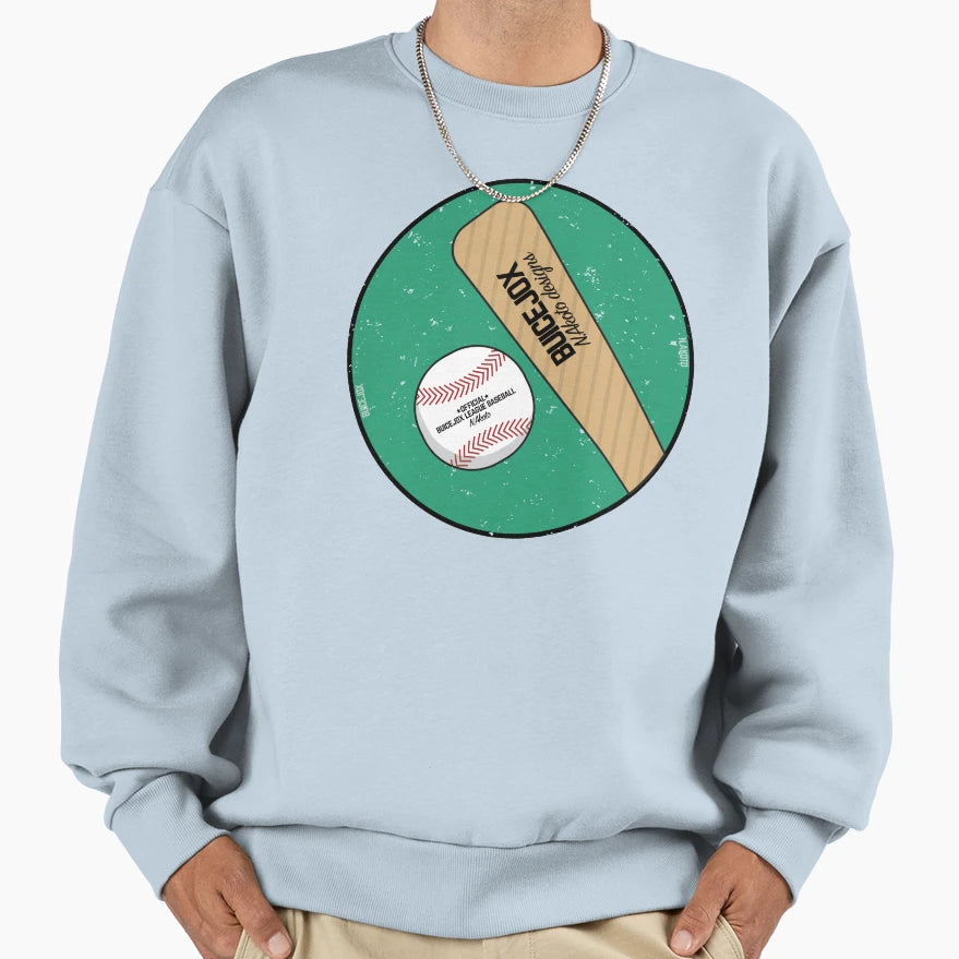Baseball Sweatshirt - Graphic Print Men Women - T-Shirt, Sweatshirt, Hoodie